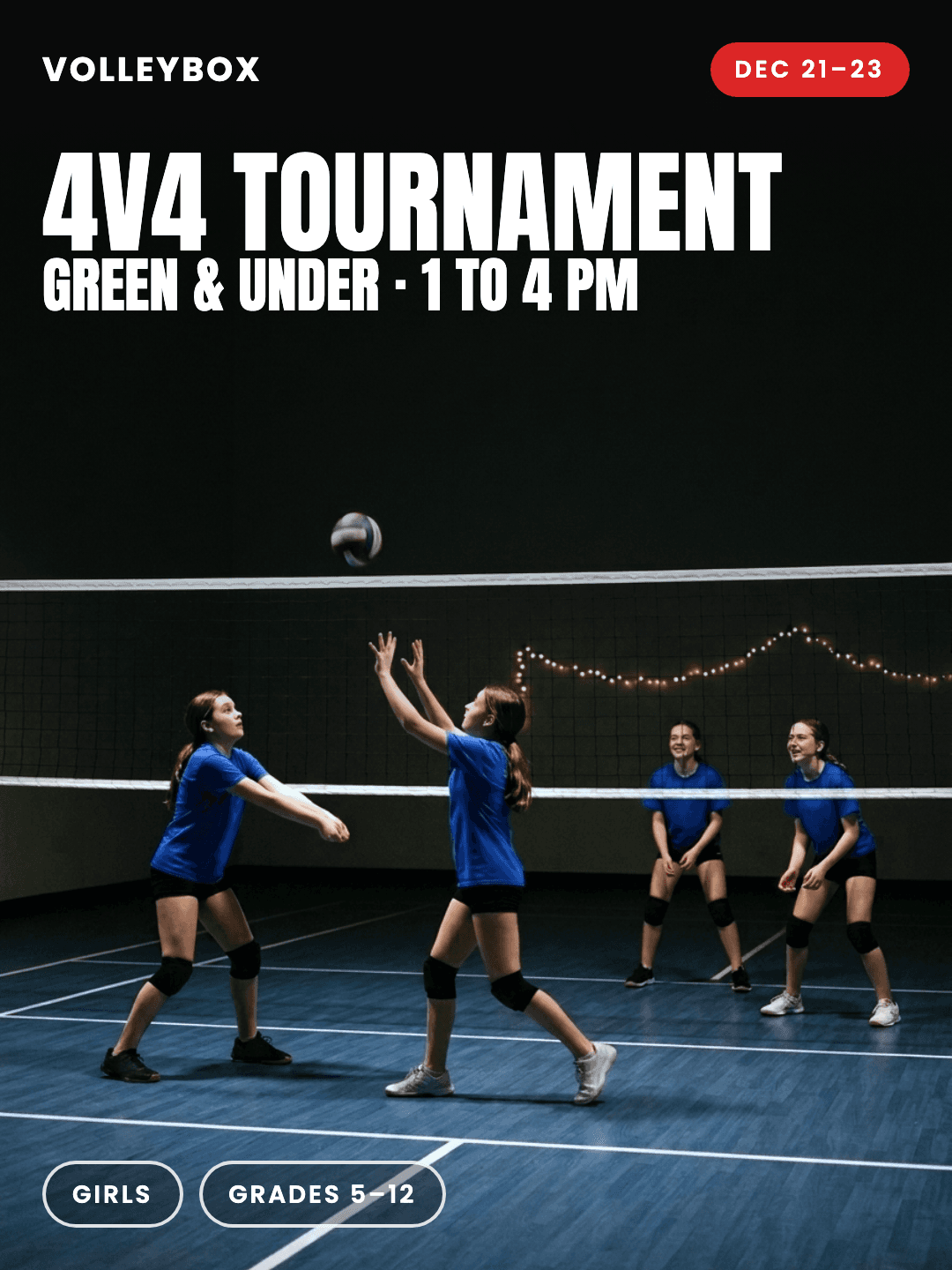 4v4 Tournament, Green & Under